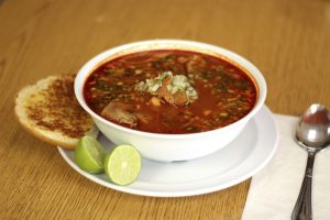 Pozole is a traditional soup